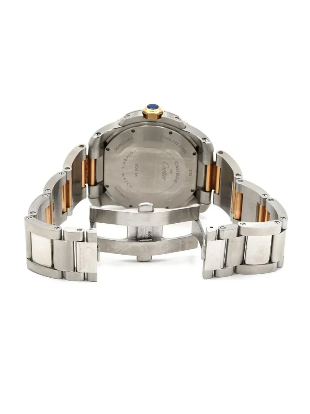 Cartier Calibre du Diver PG Stainless Steel Pink Gold Automatic